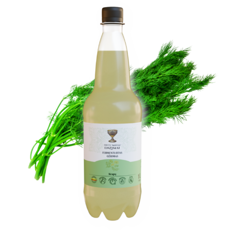 Krapų fermentuotas gėrimas