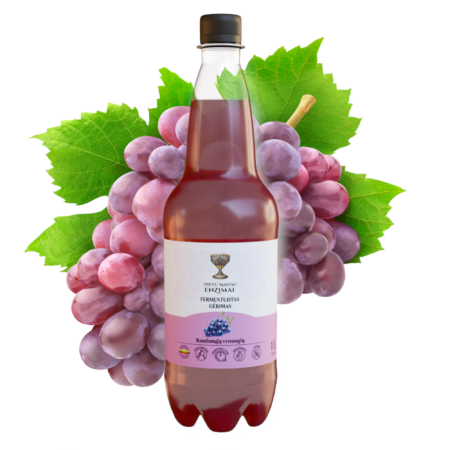 Raudonųjų vynuogių fermentuotas gėrimas