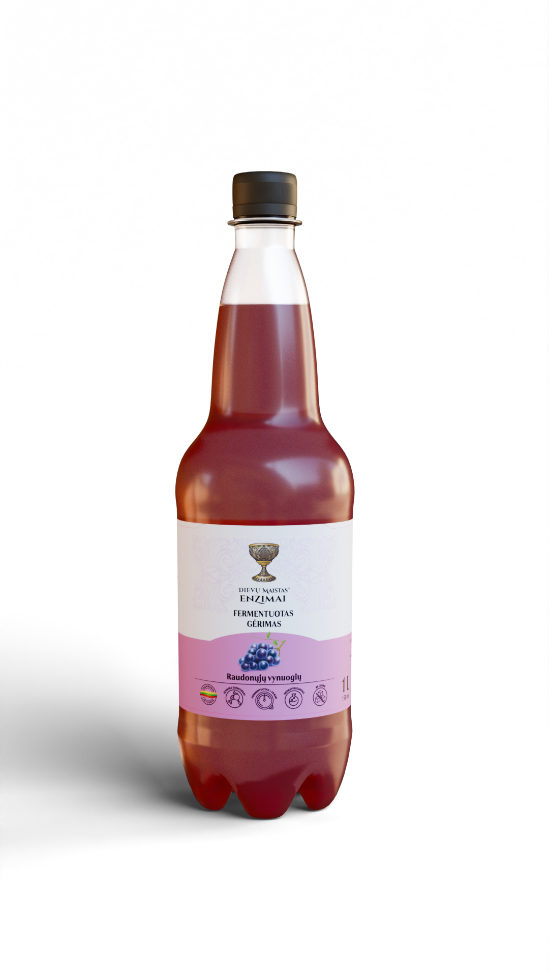 Raudonųjų vynuogių fermentuotas gėrimas - Image 2