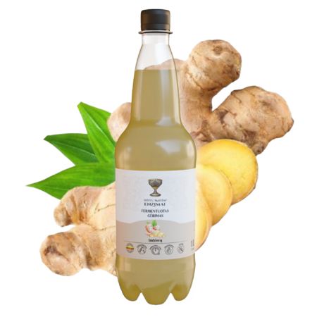 Imbierų fermentuotas gėrimas