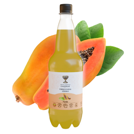 Papajų fermentuotas gėrimas